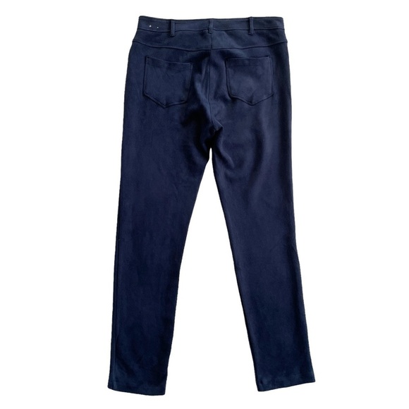 J. McLaughlin Becca Faux Suede Leggings in Winter Navy 8 - Picture 9 of 9